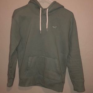 Hollister teal hoodie